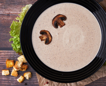 Грибной крем суп