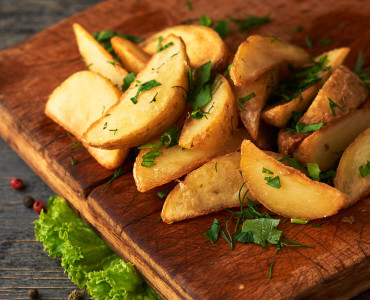 Картофель по-деревенски 